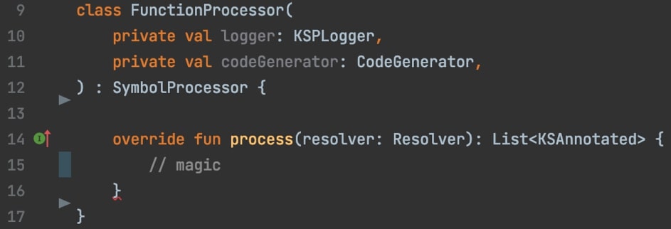 Kotlin FunctionProcessor