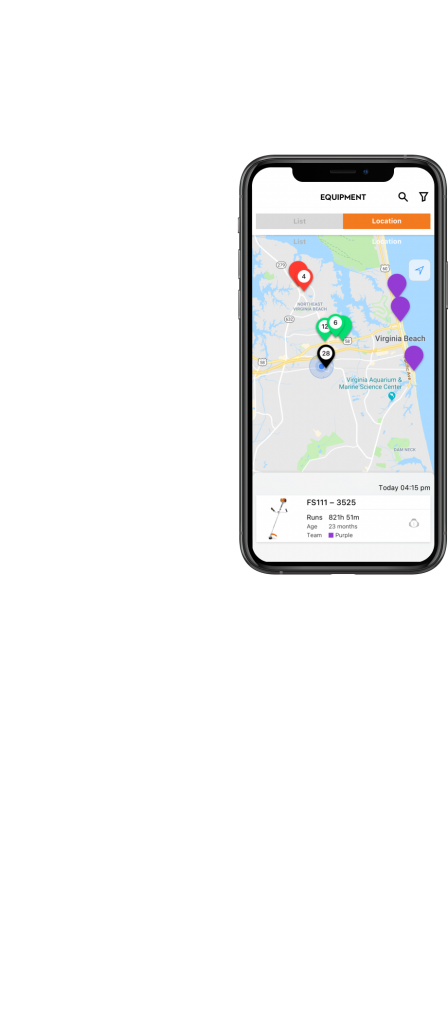 STIHL connected App; Location