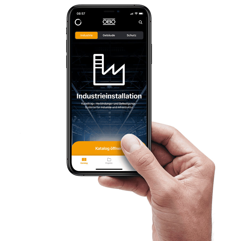 OBO Bettermann | myOBO App | Startseite
